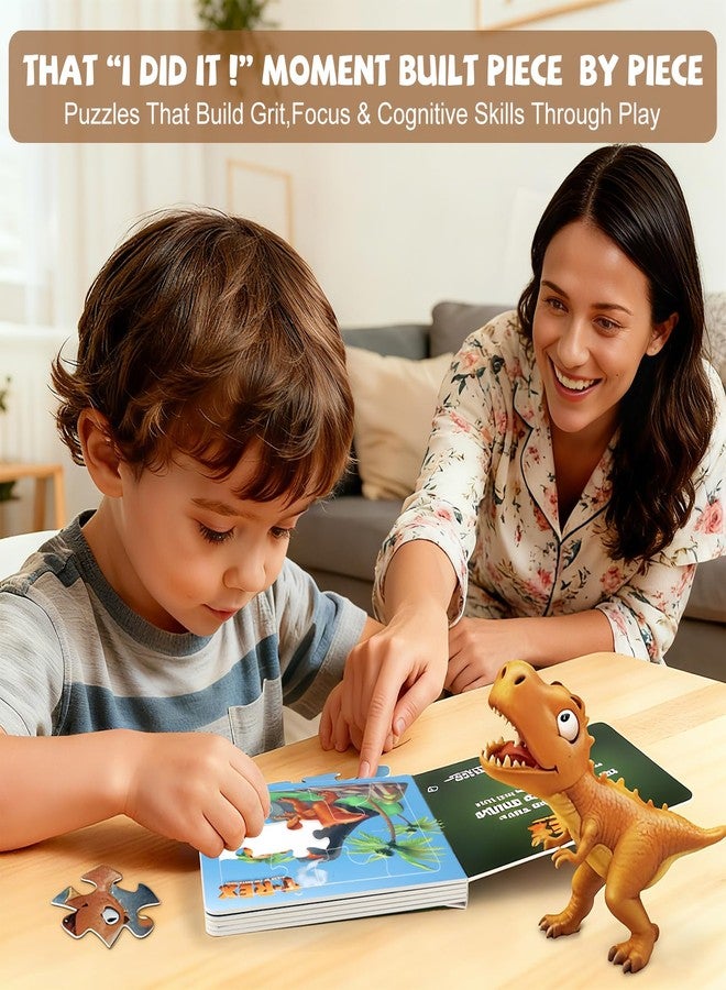 Sinpedex 3D Dinosaur Puzzle Toy for Kids | AR App, Interactive Coloring & Walking Dinosaurs | STEM Educational Toy, Gift for Christmas or Birthday Ages 3-6 - Image 4